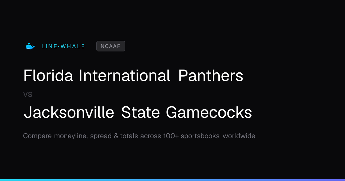 Florida International Panthers vs Jacksonville State Gamecocks Odds ...