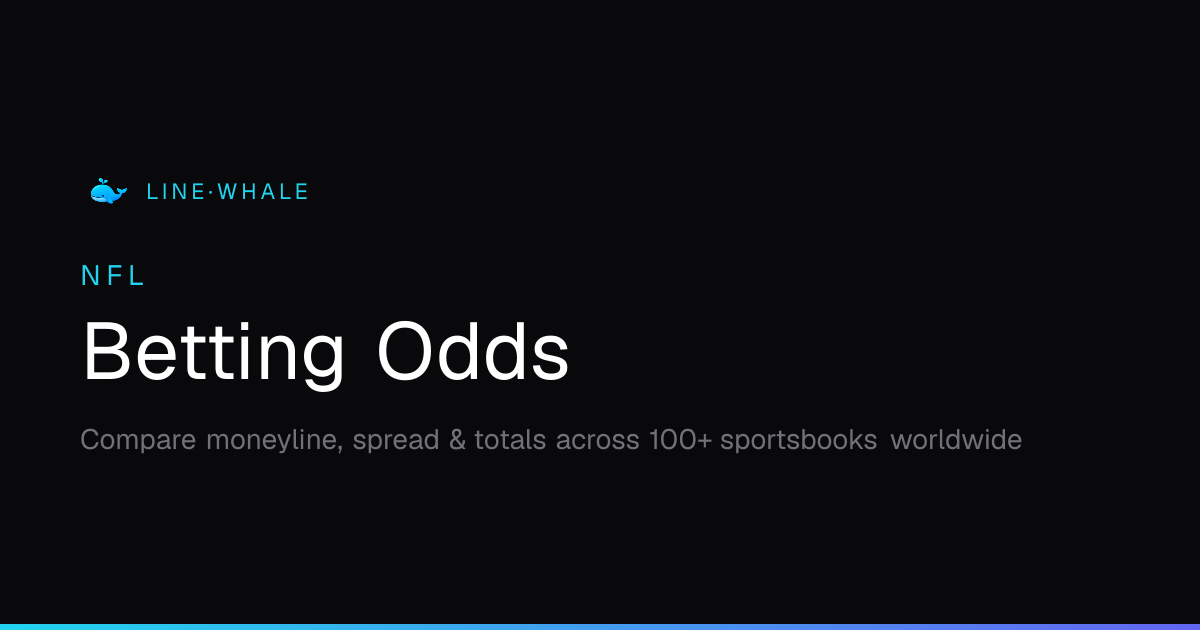 NFL Football Betting Odds — Compare Lines | Linewhale